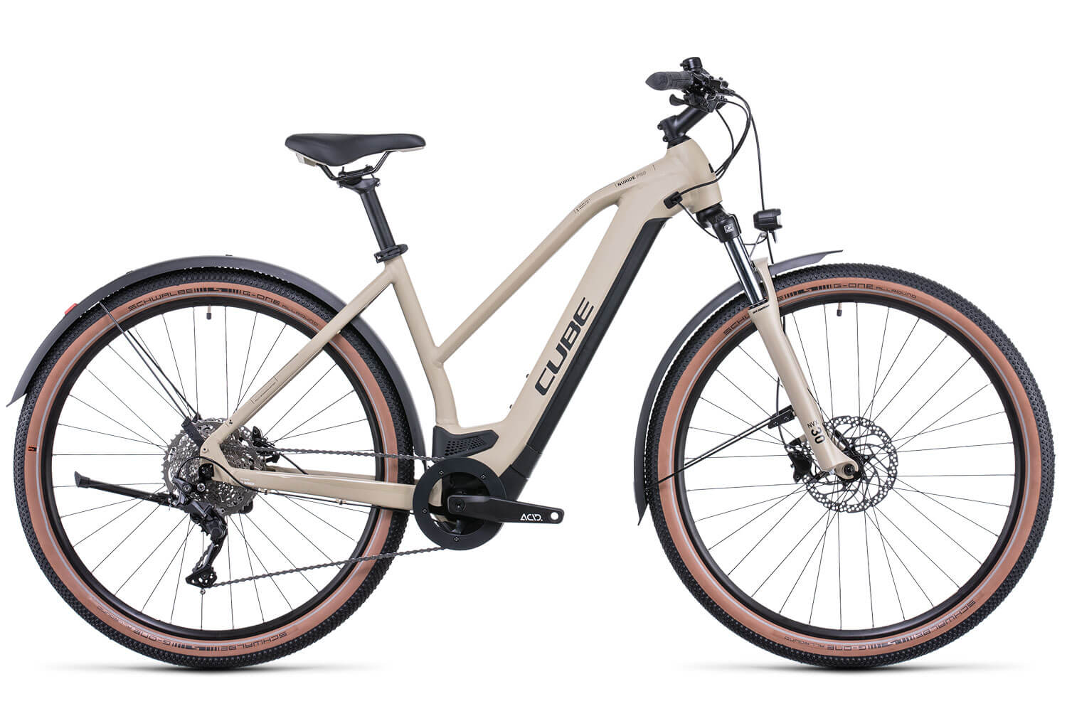 Cube EBike Nuride Hybrid Pro 625 Allroad Trapez