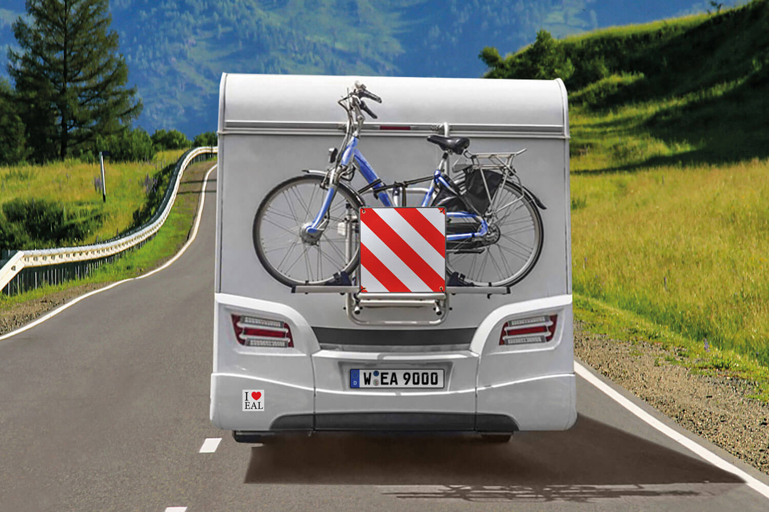 Eufab Warntafel 2in1  