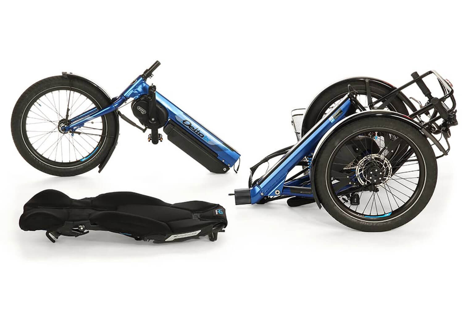 HP Velotech Delta TX eBike Dreirad  