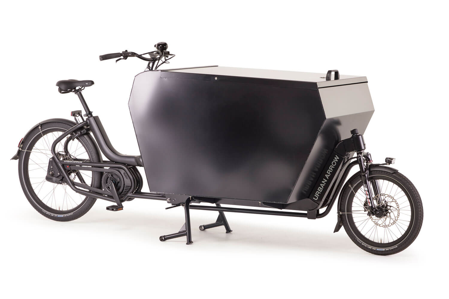 Urban Arrow Flatbed XL mit Alu-Kiste und Bosch CX Cargoline Motor  