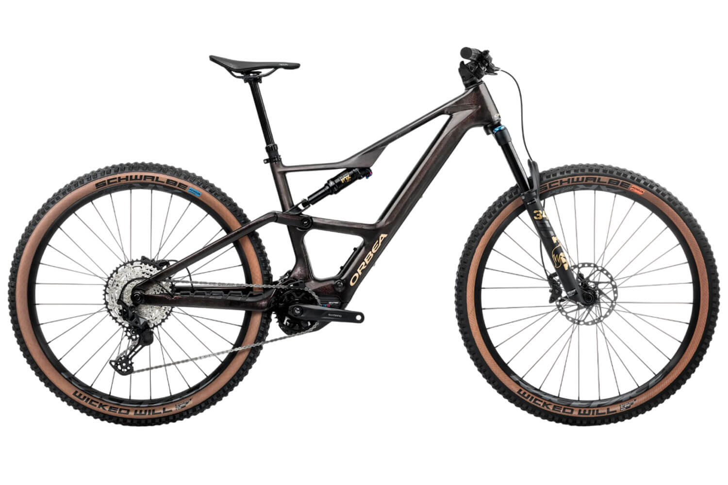 Orbea Rise SL M20 mit Upgrade Range Extender Bremse Lenker Laufradsatz  