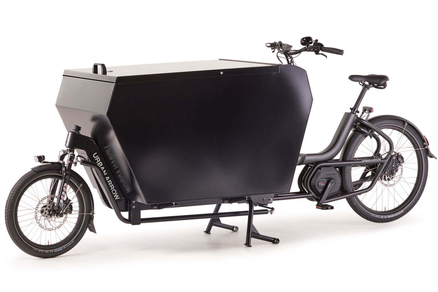 Urban Arrow Flatbed XL mit Alu-Kiste und Bosch CX Cargoline Motor  