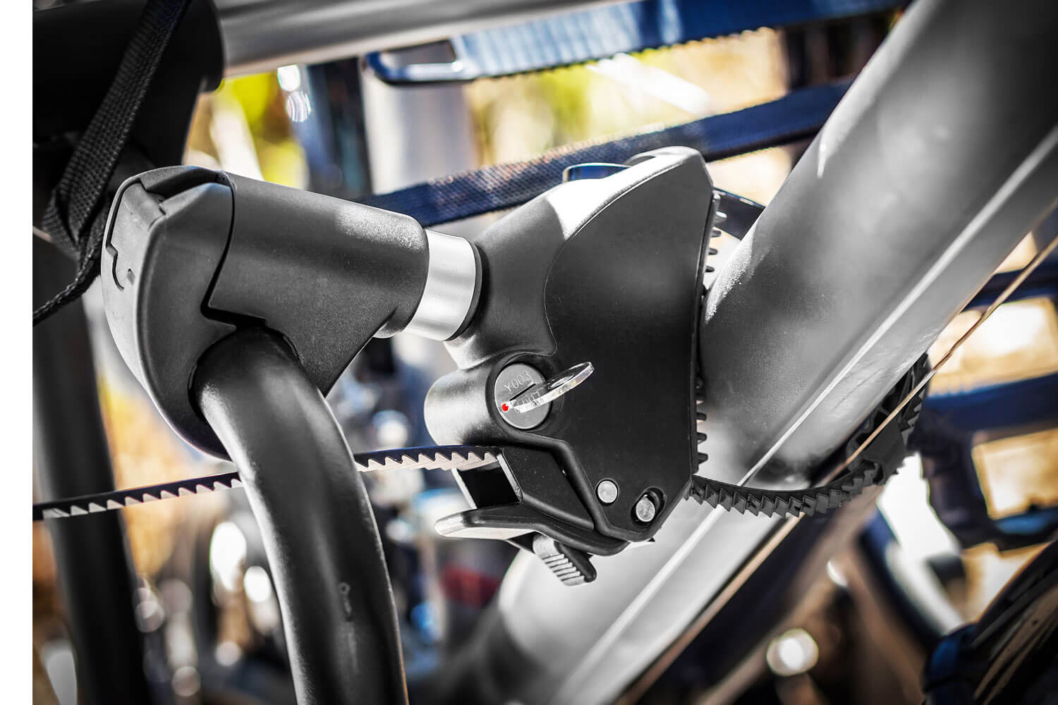 Eufab Strap Rahmenhalter kurz  