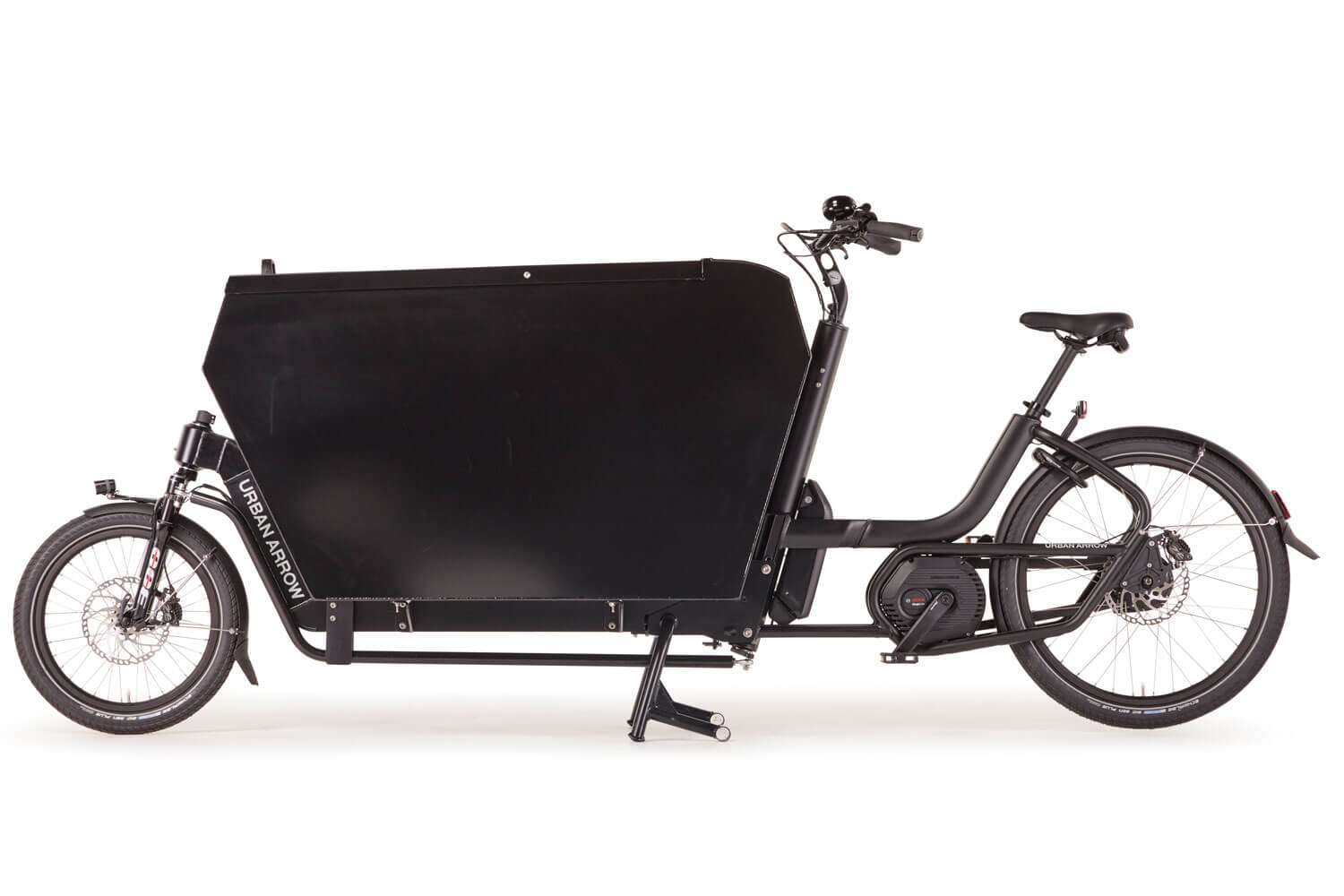 Urban Arrow Flatbed XL mit Alu-Kiste und Bosch CX Cargoline Motor  