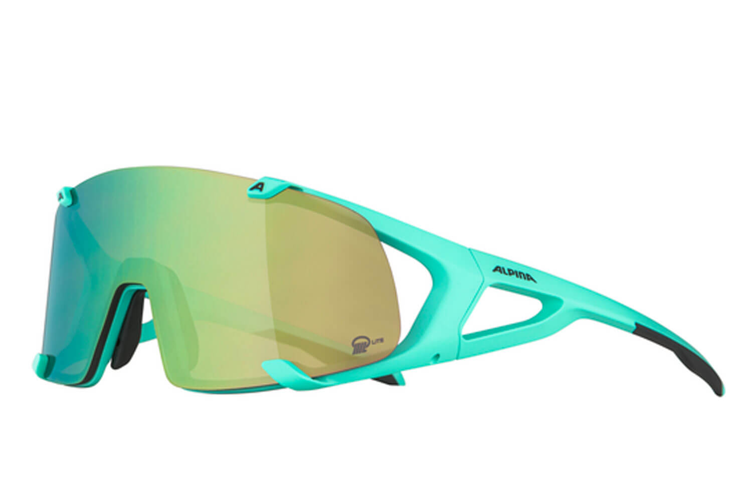 turquoise matt - mirror green  
