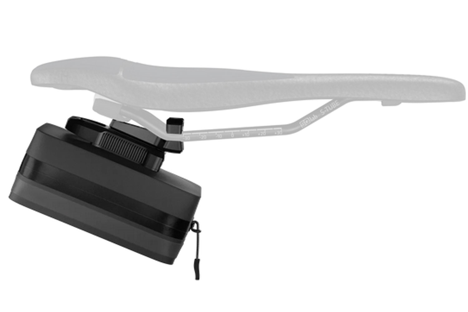 SQlab Satteltasche Fidlock inkl. Standard Adapter  