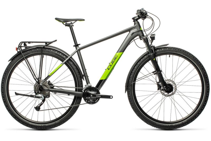 Cube Aim SL Allroad 2021 Mountainbike Fahrrad mit Licht